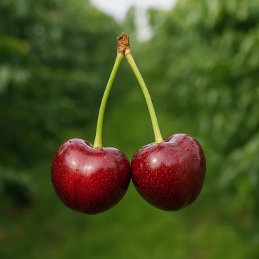 Eerste kersen van het seizoen