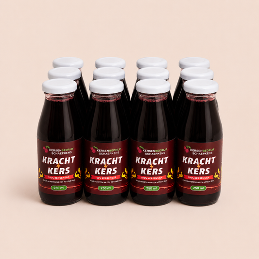Kracht⚡️Kers – 100% kersensap 12-pack