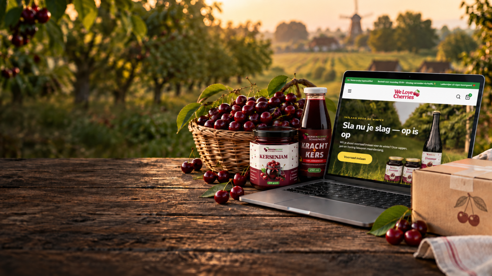 Vernieuwde webshop We Love Cherries is live!