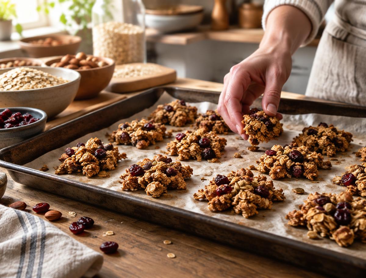In kleine batches gebakken voor extra krokant